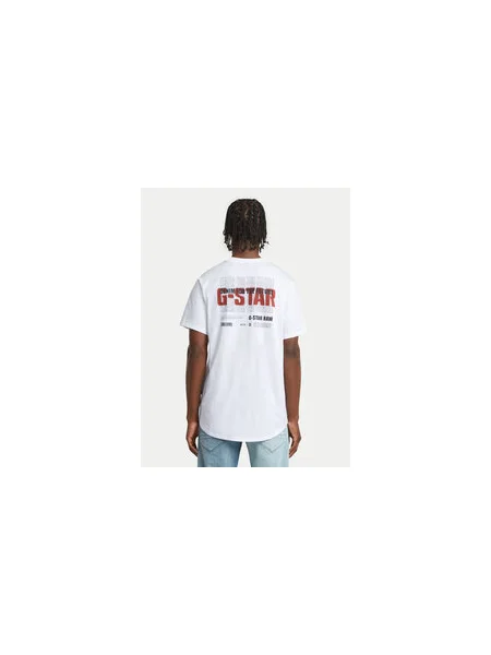 G-Star Raw Póló Lash Back Relaxed Fit zöld