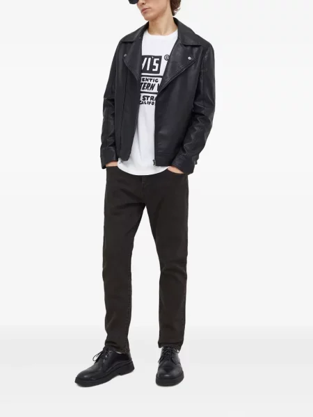 Retro lepršave traperice Levi's® lepršave s izlizanim efektom plava