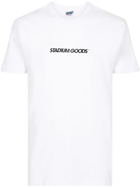 Tricou Stadium Goods® cu autograf alb