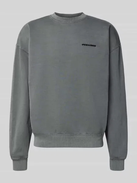 Bluza o kroju oversized z wyhaftowanym logo Pegador