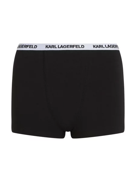 Karl Lagerfeld Chiloți sport negru alb