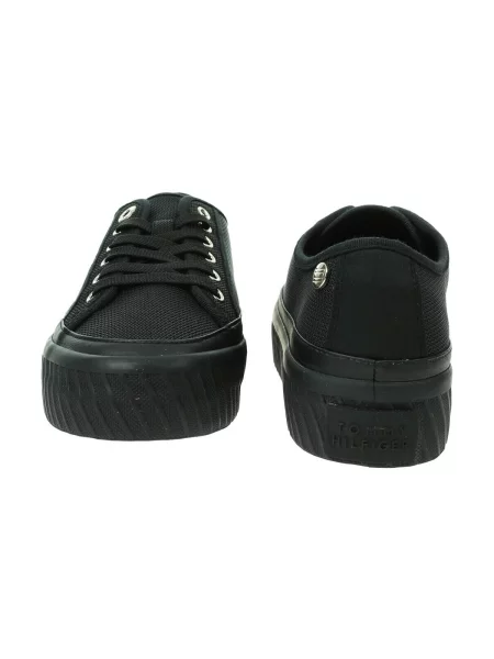 Pantofi Tommy Hilfiger cu platformă negru