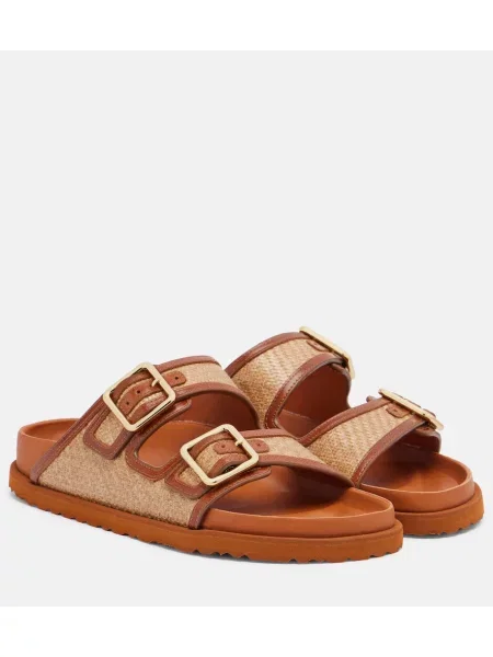 Sandale Birkenstock 1774 din piele bej