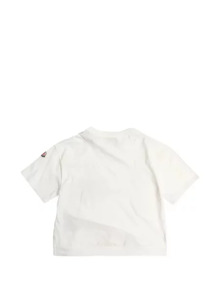 Gyerek póló Moncler Enfant fehér