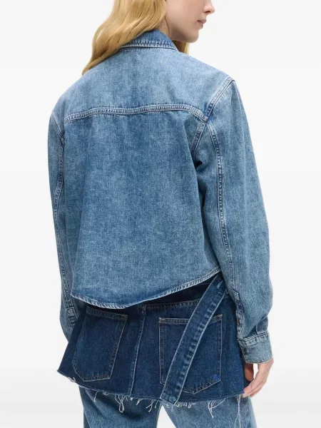 Cămașă Karl Lagerfeld Jeans albastru