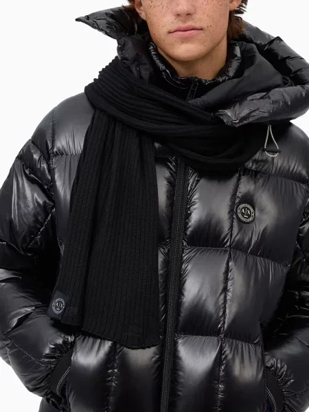 Шарф Armani Exchange черный