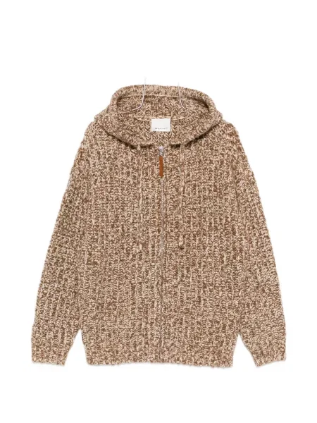 Суичър с качулка Isabel Marant кафяво