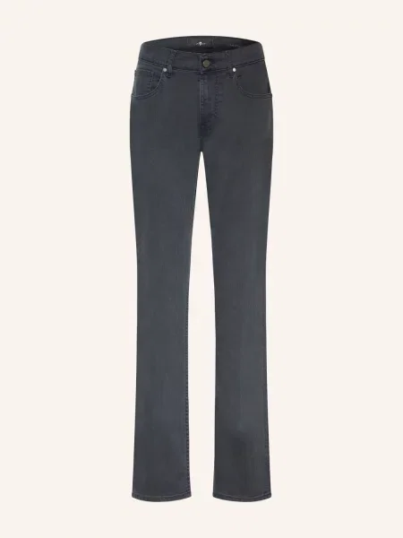 7 For All Mankind Džíny The Straight Slim Fit blue modré