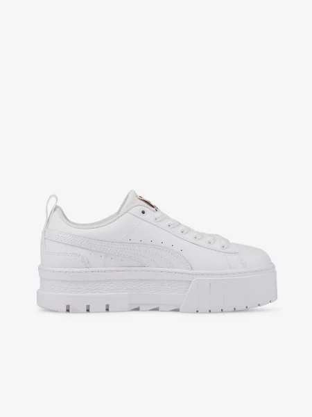 Puma Sneakersy Mayze Lth Jr biela