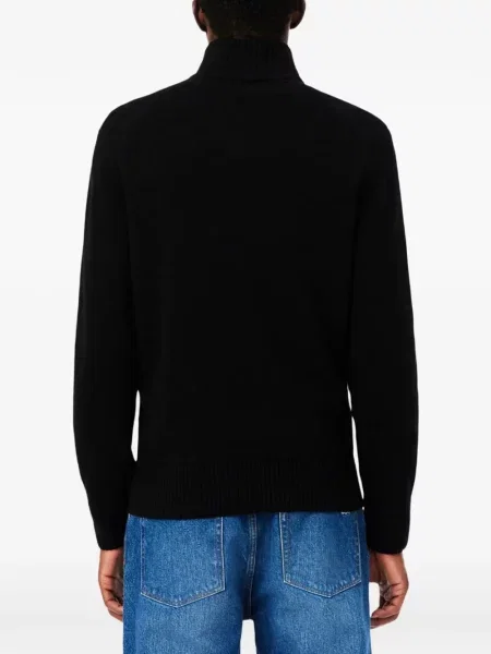Pulover Lacoste tricotate negru