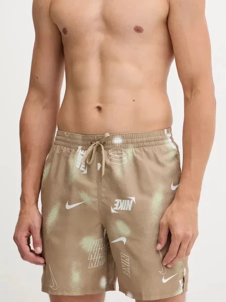 Шорты Nike зеленые