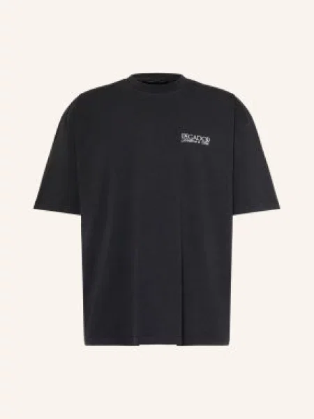 Pegador Koszulka Oversize Rapino schwarz czarna