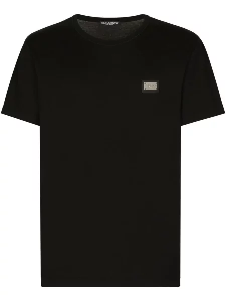 Tricou Dolce & Gabbana scurt negru