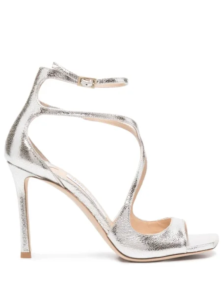 Sandale Jimmy Choo din piele auriu