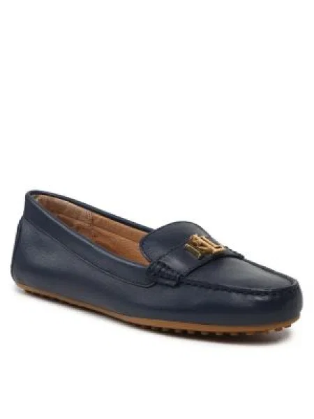 Mokasini Lauren Ralph Lauren Barnsbury Navy modra