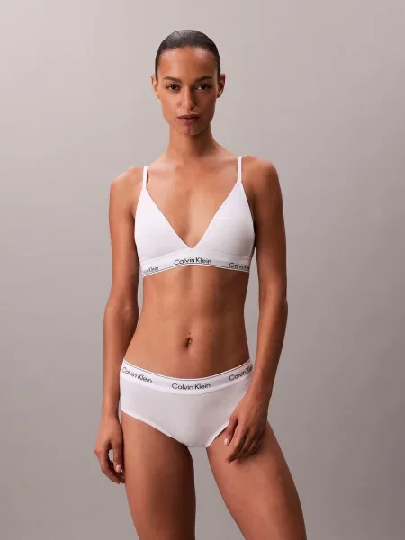Calvin Klein Biustonosz usztywniany Kobiety jednolity S biały