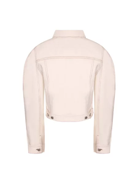 Kurtka jeansowa Jacquemus biała