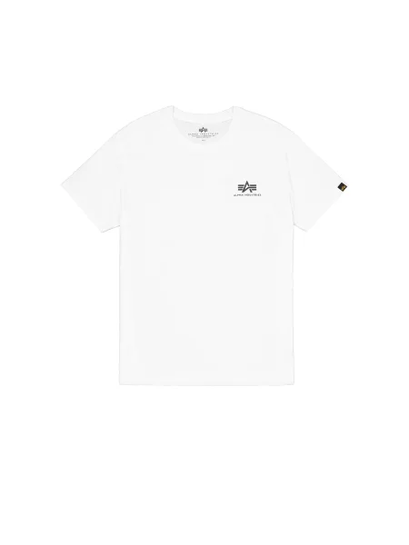ALPHA INDUSTRIES Tricou negru alb