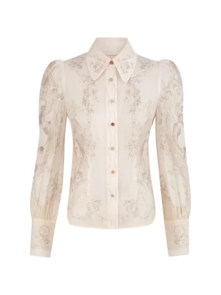 Cămașă Zimmermann cu model floral cu imagine