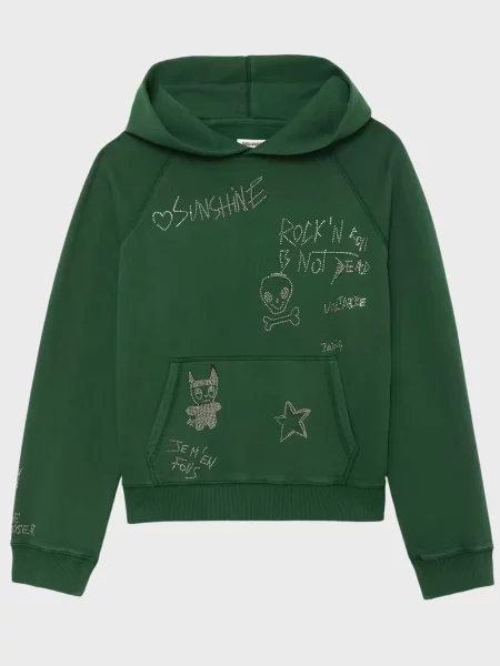 Худі Zadig&voltaire зелене