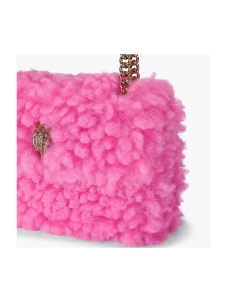 Kurt Geiger Geantă pe umăr Mini Kensington | shearling roz