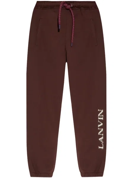 Pantaloni Lanvin cu broderie alergare