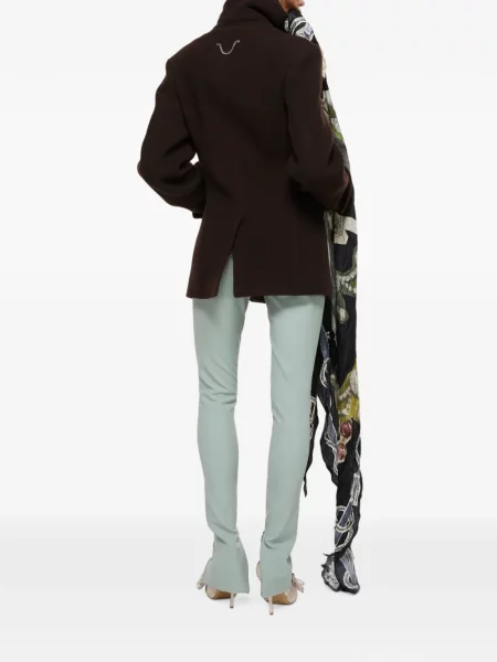 Palton Acne Studios de lână maro