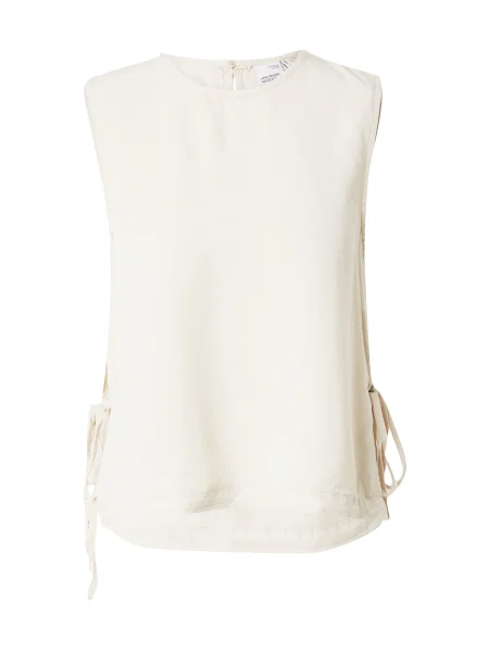 VERO MODA Top BREE svetlo siva