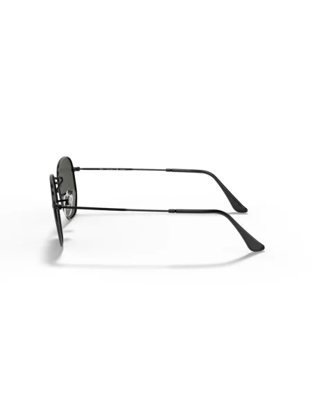 Lniane okulary przeciwsłoneczne Ray-ban bez obcasa czarne