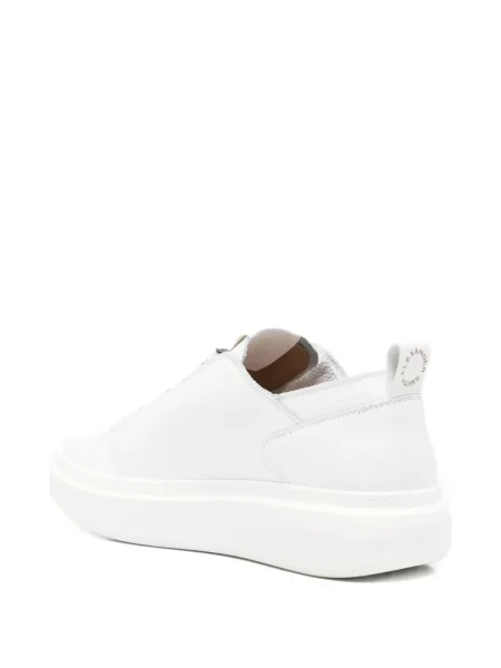 Sneakerși Alexander Smith din piele alb