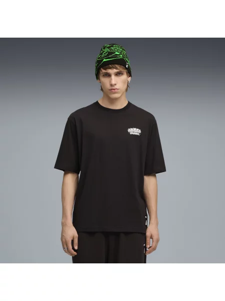 Puma t-shirt PUMA x RIPNDIP z nadrukiem czarny