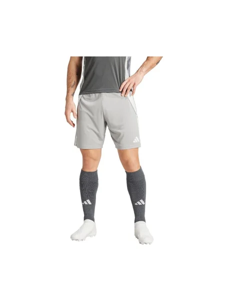 ADIDAS PERFORMANCE Športové nohavice Tiro svetlosivá / biela sivá