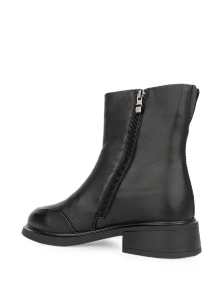 Cizme scurte Linda Baumann din piele negru