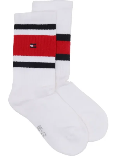 Tommy Hilfiger 2 db-os zokni szett flag fehér