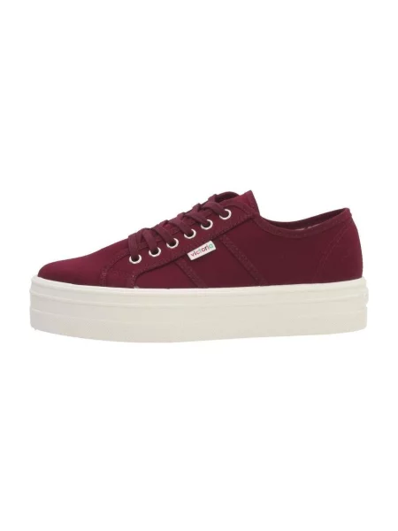 Sneakerși Victoria bordo