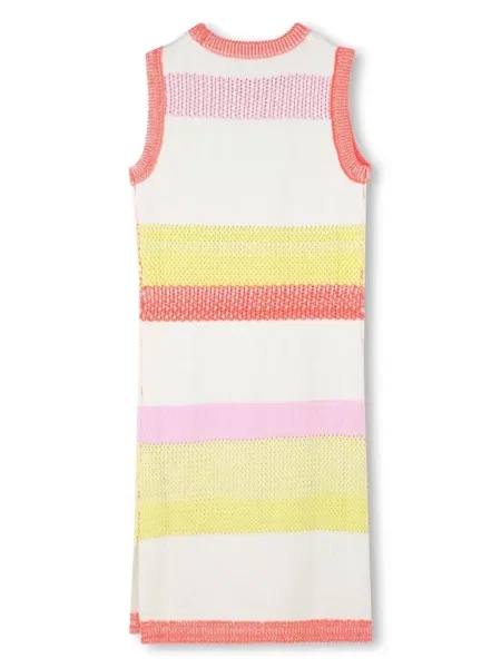 Sukienka midi dziecięca Sonia Rykiel Enfant biała