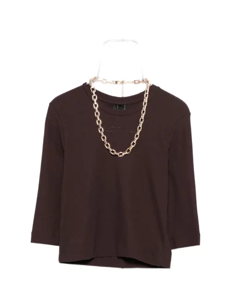 Tricou Pinko cu autograf maro