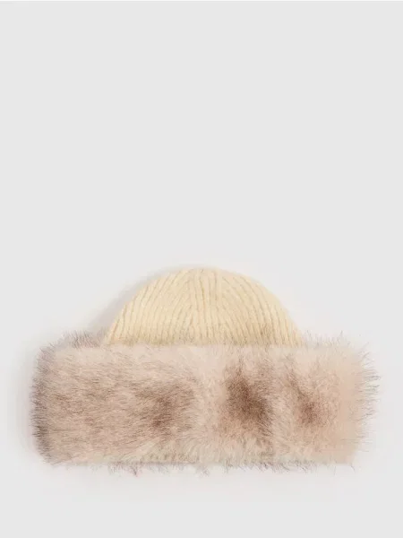 Mohito Beanie kepurė kreminė