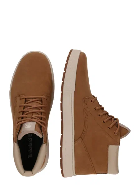 Sneakerși Timberland cu șireturi alb