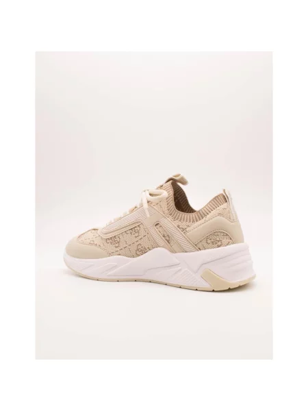 Sneakerși Guess bej