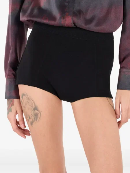 Pantaloni scurți Roberto Cavalli negru