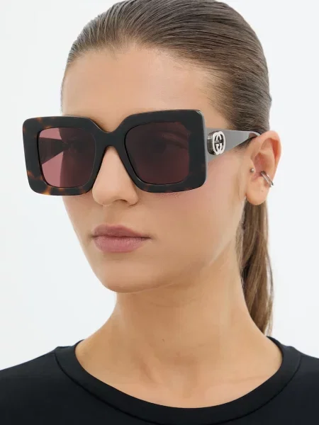 Gucci ochelari de soare pentru femei maro