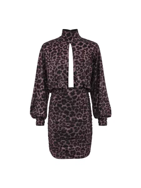 Krótka sukienka Philipp Plein różowa