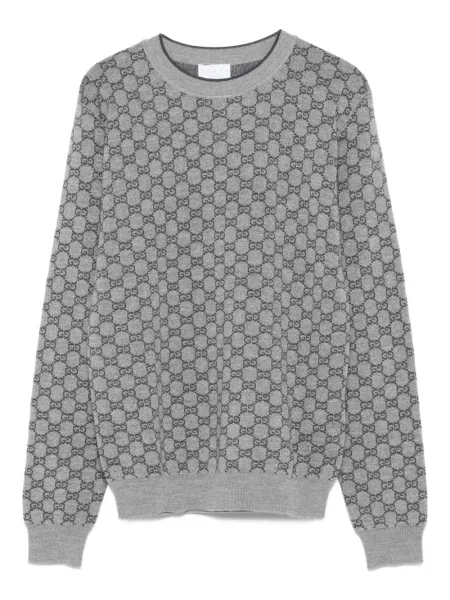Sweter dziecięcy Gucci szary