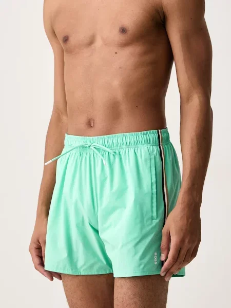 BOSS pantaloni scurți de baie bărbați Iconic verde