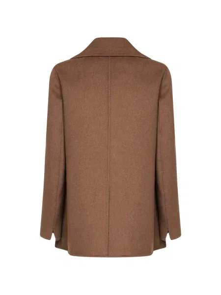 Dvouřadá bunda 's Max Mara hnědá