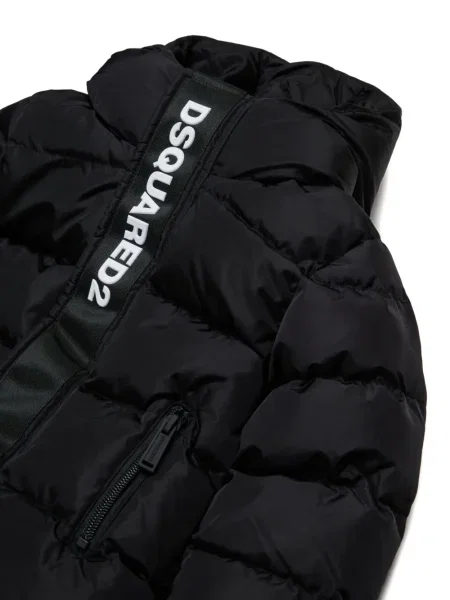 Kurtka dziecięca Dsquared2 czarna