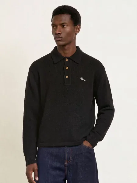 Blkvis Sweter schwarz czarny