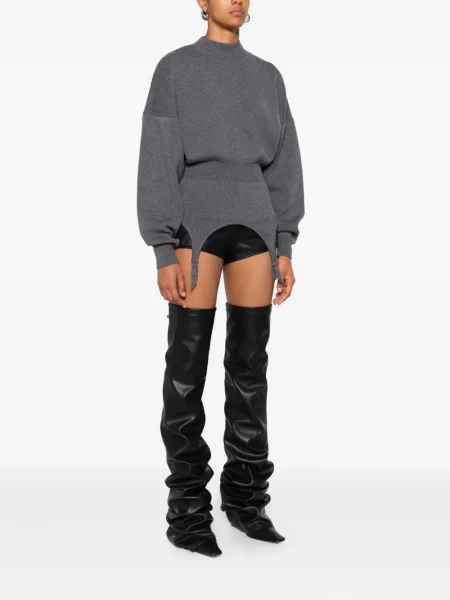 Pulover Jean Paul Gaultier lung gri