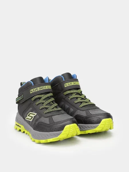 Детские ботинки Skechers черные